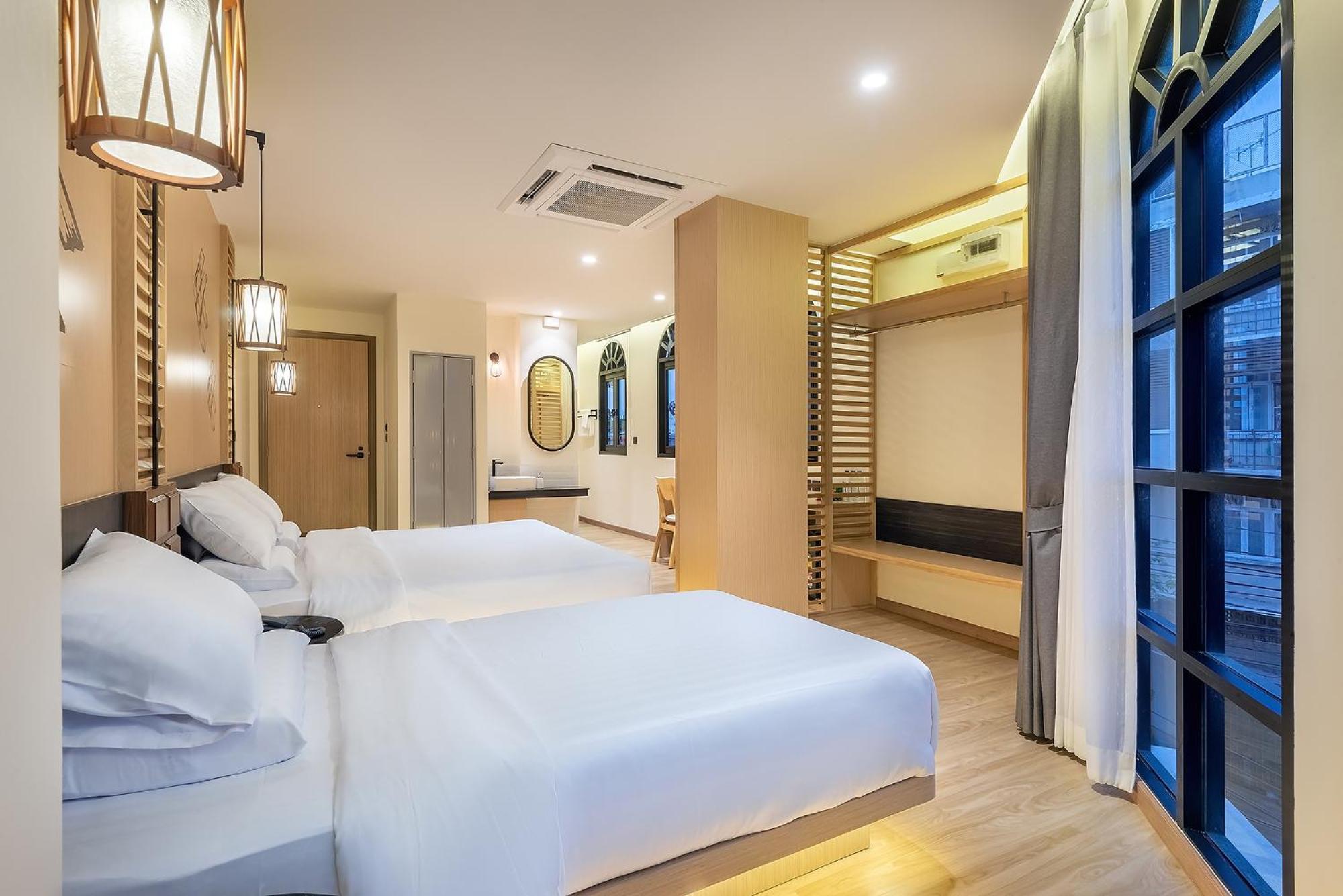 Phra Nakhon Poshtel Pansiyon Bangkok Oda fotoğraf